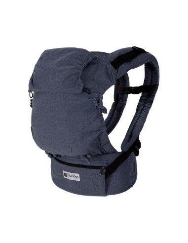 Mochila Portabebés Quokkababy E-Carrier Denim Blue