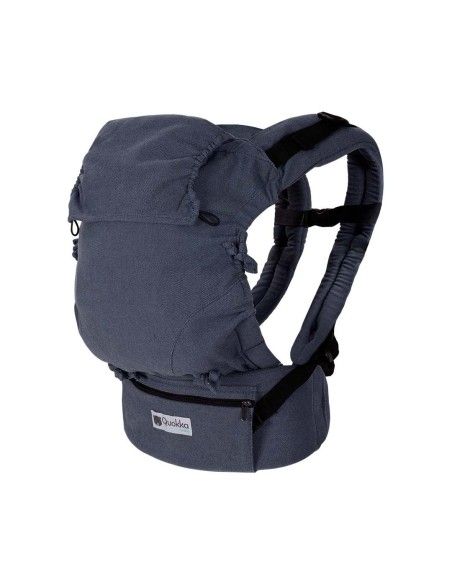 Mochila Portabebés Quokkababy E-Carrier Denim Blue