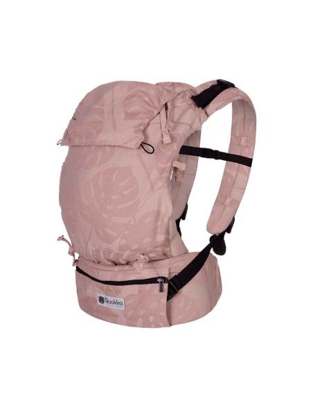 Mochila Portabebés Quokkababy E-Carrier Delicious Pink