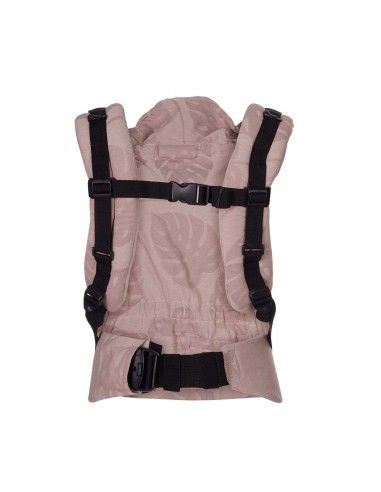 Mochila Portabebés Quokkababy E-Carrier Delicious Pink ajuste espalda