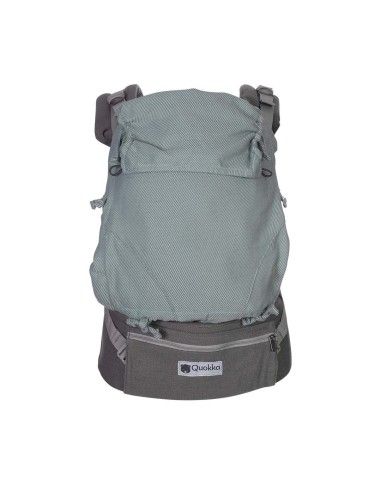 Mochila Portabebés Quokkababy E-Carrier Mint frente