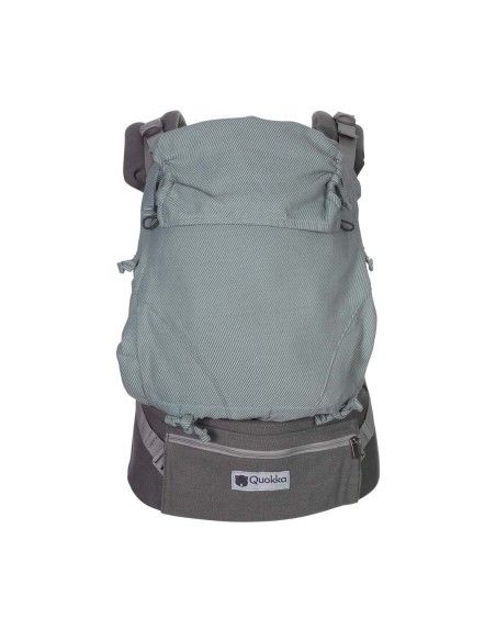 Mochila Portabebés Quokkababy E-Carrier Mint frente