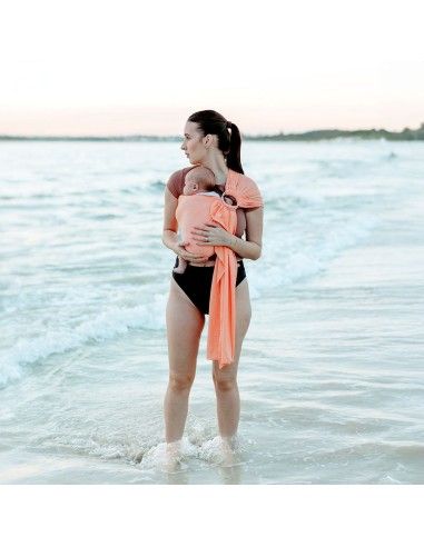 Porteo Bandolera de Agua Quokkababy Melocotón