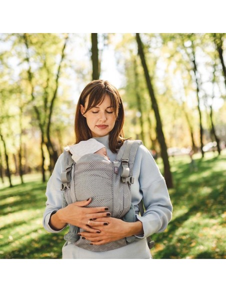 Porteo Fresco con panel de malla 3D Mochila Portabebés Love and Carry One Monsoon