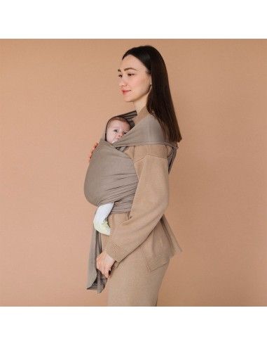 Cómo ponerse Fular Elástico de Modal de Love And Carry Muscat