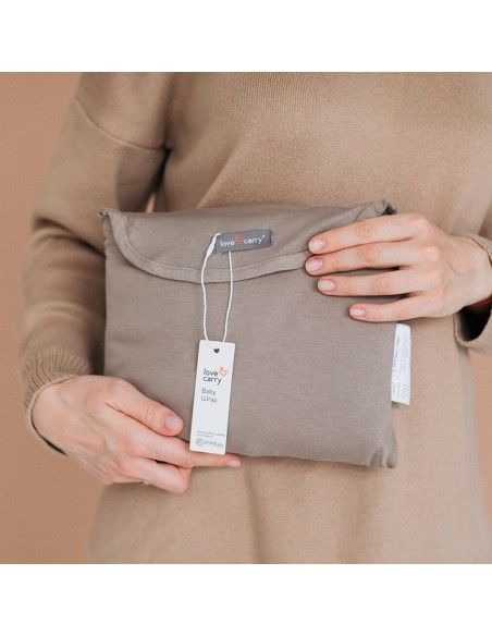 Fular Portabebés Elástico de Modal de Love And Carry Muscat guardado