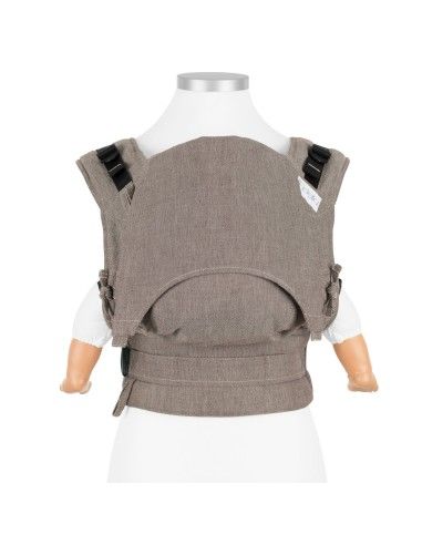 Mochila Portabebés Fidella Fusion Chevron Walnut