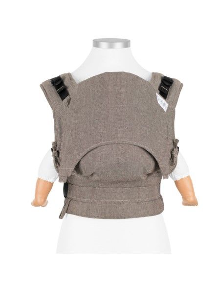 Mochila Portabebés Fidella Fusion Chevron Walnut