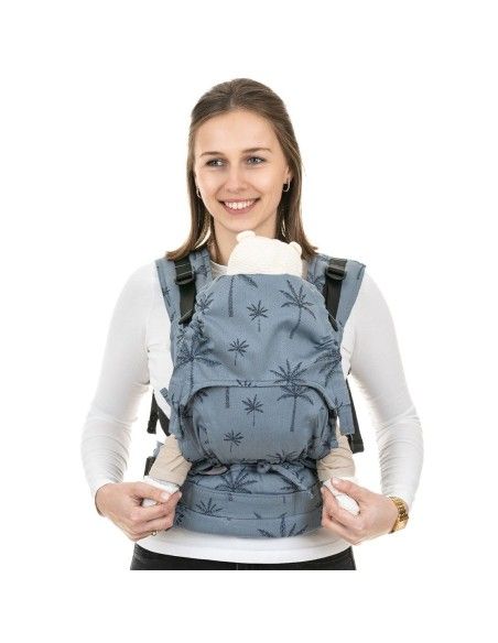 Mochila Portabebés Fidella Fusion Baby Palm Trees Blue