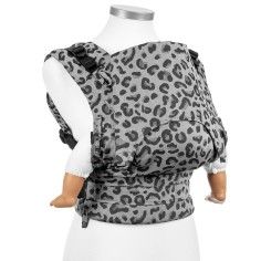 Mochila Portabebés Fidella Fusion Baby Leopard Silver