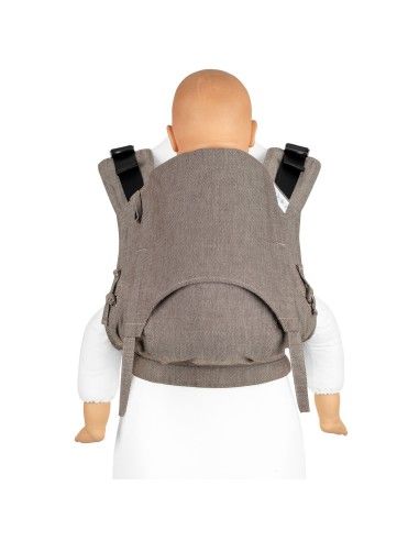 Mochila Portabebés Fidella Fusion Toddler Chevron Walnut