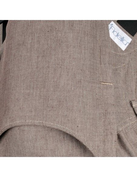 Detalle tejido Mochila Portabebés Fidella Fusion Toddler Chevron Walnut
