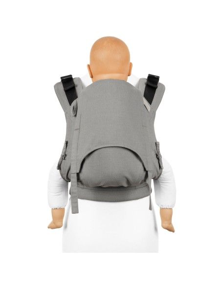 Mochila Portabebés Fidella Fusion Toddler Chevron Light Grey