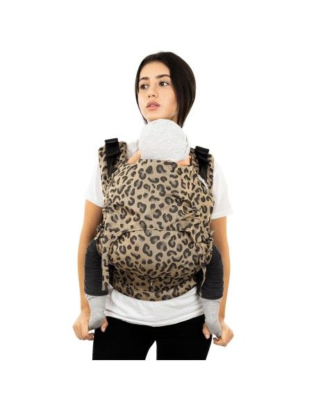 Mochila Portabebés Fidella Fusion Toddler Leopard Gold