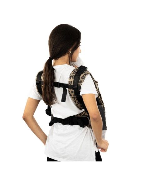 Soporte espalda de la Mochila Fusion Toddler Leopard Gold