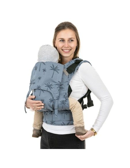 Mochila Portabebés Fidella Fusion Toddler Palm Trees Blue