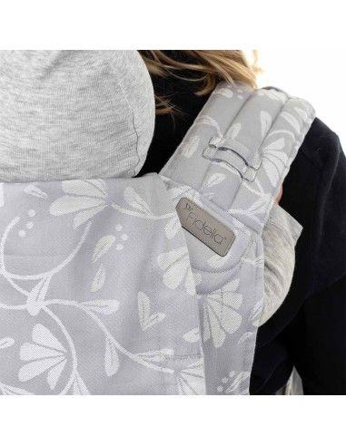 Detalle de textil FlyTai Toddler de Fidella Floral Touch Lunar grey