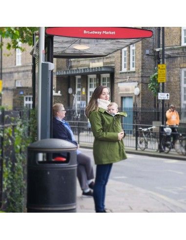 Abrigo de Porteo y Embarazo Wallaby 4 en 1 – Calidad y Estilo