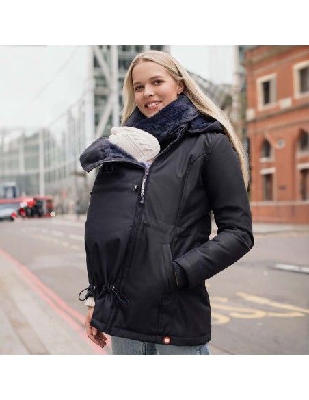 Abrigo de Porteo y Embarazo Wallaby 4 en 1 – Calidad y Estilo