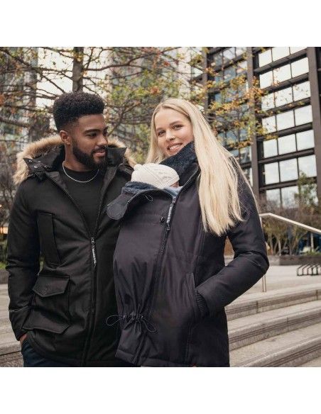 Abrigo de Porteo y Embarazo Wallaby 4 en 1 – Calidad y Estilo