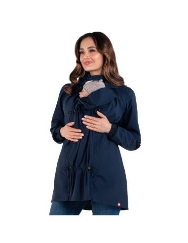 Chaqueta de Porteo y Premamá Numbat Go Wombat London Azul