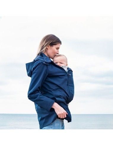 Porteo cómodo y seguro con Chaqueta Numbat Go Azul