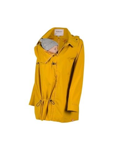 Porteo frente con Chaqueta Numbat Go Mostaza