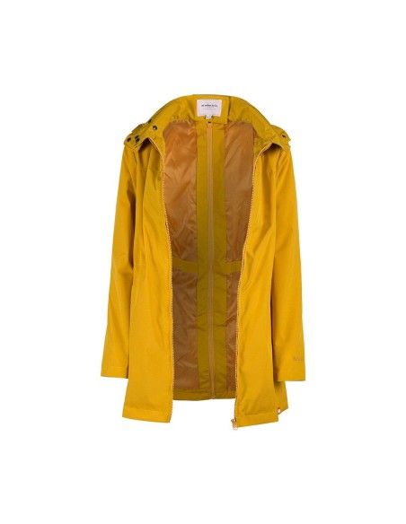 Chaqueta de Porteo y Premamá Numbat Go Mostaza abierta