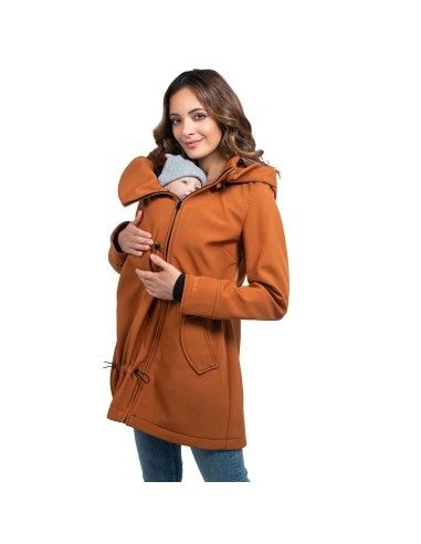 Abrigo de Porteo y Embarazo Wombat Shell de Wombat London Caramel