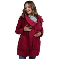 Wombat Shell Babywearing and Maternity Coat – Versatility and Protection
