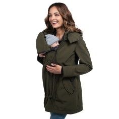 Wombat Shell Babywearing and Maternity Coat – Versatility and Protection
