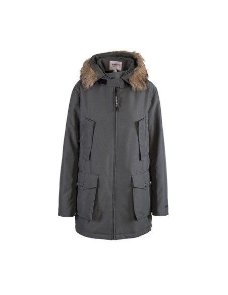 Abrigo Porteo Hombre Bandicoot gris en uso normal