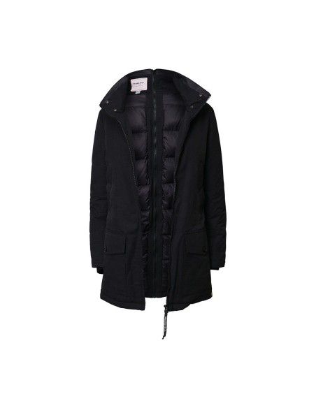 Abrigo de porteo Koala Negro abierto