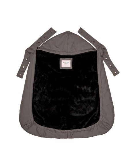 Interior del Cobertor de porteo Invierno Wombat London gris