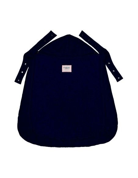 Interior del Cobertor de porteo Invierno Wombat London azul marino