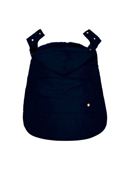 Cobertor de porteo Invierno azul marino Wombat London