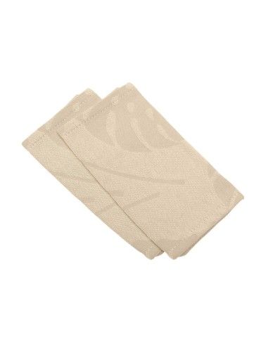 Mochila Portabebés Quokkababy E-Carrier Taupe Leaves protectores de tirantes