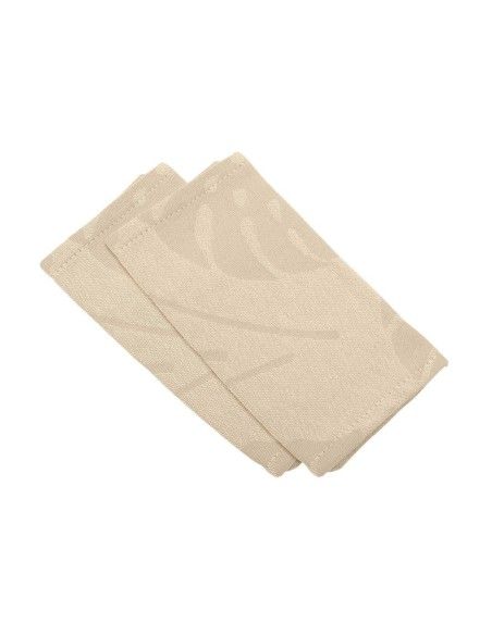 Mochila Portabebés Quokkababy E-Carrier Taupe Leaves protectores de tirantes