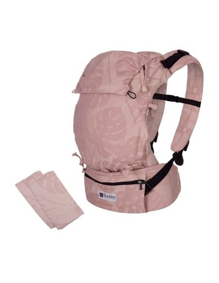 Protectores Incluidos Mochila Portabebés Quokkababy E-Carrier Delicious Pink