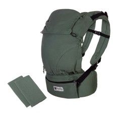 Protectores Incluidos Mochila Portabebés Quokkababy E-Carrier Diamond Green