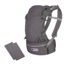 Protectores Incluidos Mochila Portabebés Quokkababy E-Carrier Light Grey
