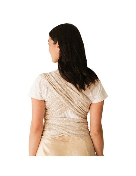 Ajuste de espalda de Fular Portabebés Elástico Moby Wrap Classic Coastal Blooms