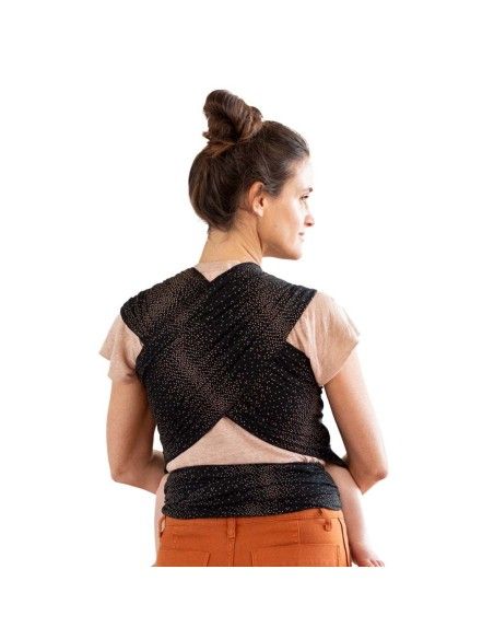 Ajuste de espalda de Fular Portabebés Elástico Moby Wrap Classic Fleck