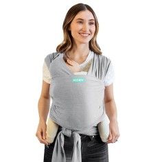 Fular Portabebés Elástico Moby Wrap Classic Grey