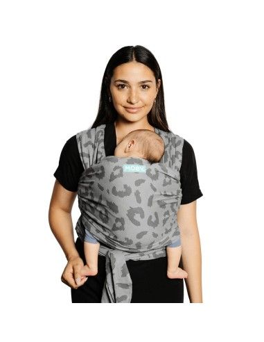 Fular Portabebés Elástico Moby Wrap Classic Night Leopard