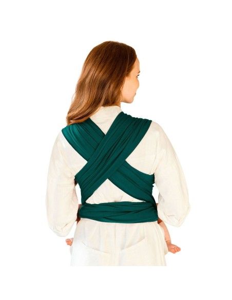 Ajuste de espalda de Fular Portabebés Elástico Moby Wrap Classic Pacific