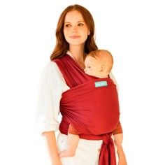 Fular Portabebés Elástico Moby Wrap Classic Ruby