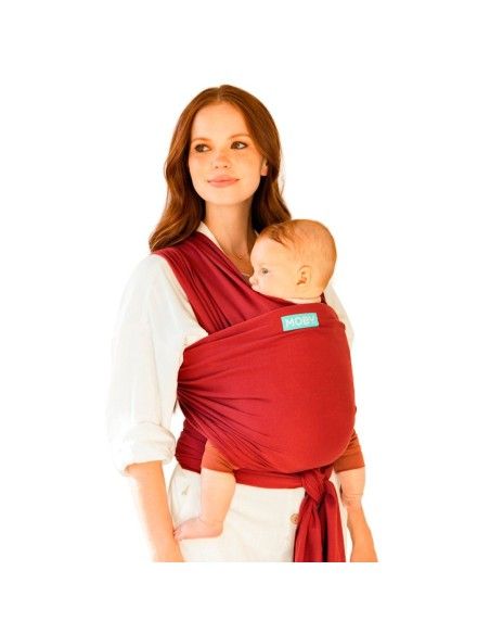 Fular Portabebés Elástico Moby Wrap Classic Ruby