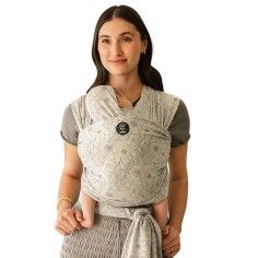 Fular Portabebés Elástico Moby Wrap Classic Seaside Poppies