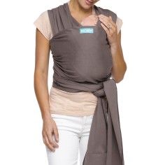 Porteo Ergonómico con el Moby Wrap Classic Slate